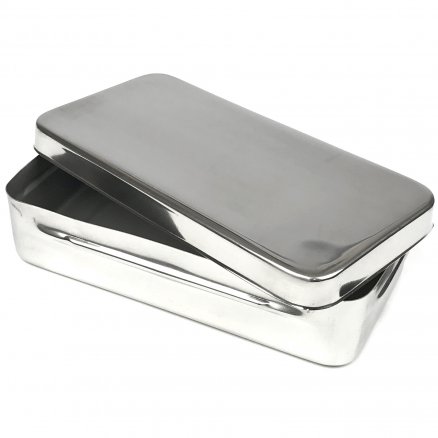 Контейнер для інструментів, з кришкою без ручки. Розміри 165x85x35 мм